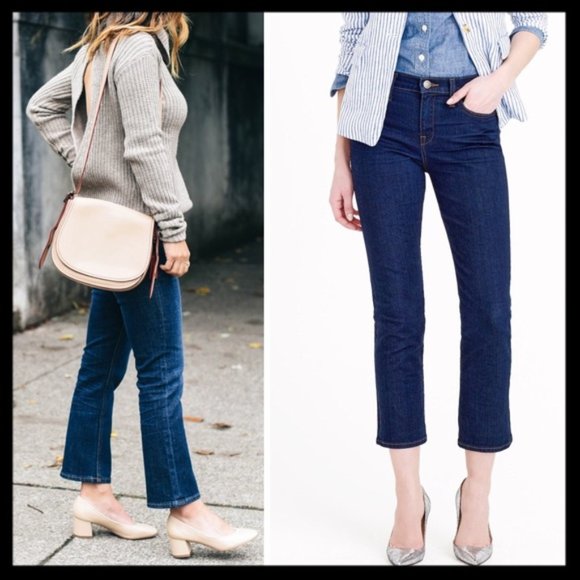J. Crew Denim - J. Crew 'Vintage Cropped' Jeans 26 - Midrise